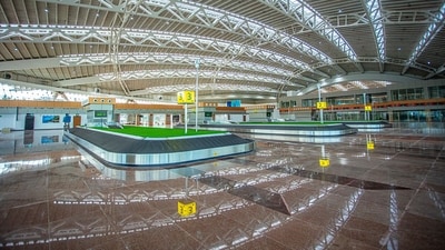 A view of the New Integrated Terminal Building of Veer Savarkar International Airport, in Port Blair. A view of the New Integrated Terminal Building of Veer Savarkar International Airport, in Port Blair.