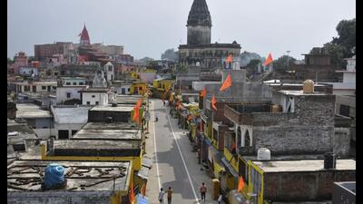 At present, projects worth  ₹32,000 crore of both the Centre and the state government are underway in Ayodhya. (File Photo)