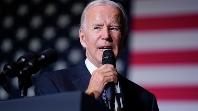 President Joe Biden speaks about student loan debt relief at Delaware State University, (AP) President Joe Biden speaks about student loan debt relief at Delaware State University, (AP)