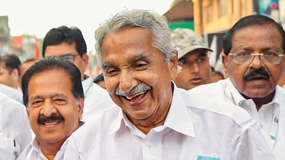 Former Kerala chief minister and Congress leader Oommen Chandy. (PTI) Former Kerala chief minister and Congress leader Oommen Chandy. (PTI)