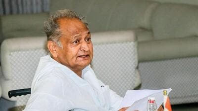 Rajasthan chief minister Ashok Gehlot. (PTI) Rajasthan chief minister Ashok Gehlot. (PTI)