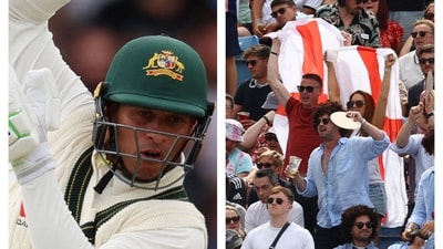 Usman Khawaja was heavily critical of the English crowd