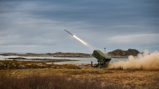 NASAMS have been provided by the United States for use in Ukraine (File)