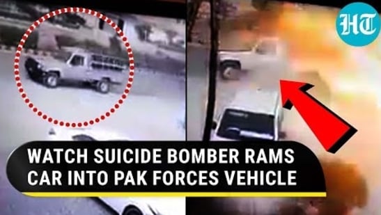 Pulwama-Style Suicide Attack On Pak Forces Caught On Camera In Peshawar | Watch