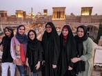 Women pose for a group photo with wind catchers ("badir" in Persian) dotting the skyline behind, on a rooftop in Iran's central city of Yazd. Iran pushes to attract tourists from wealthy Gulf Arab states, Russia and China Women pose for a group photo with wind catchers ("badir" in Persian) dotting the skyline behind, on a rooftop in Iran's central city of Yazd. Iran pushes to attract tourists from wealthy Gulf Arab states, Russia and China