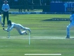 Abdullah Shafiq took an unbelievable catch to dismissal Sadeera Samarawickrama. Abdullah Shafiq took an unbelievable catch to dismissal Sadeera Samarawickrama.