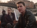 Tom Cruise (right) in a still from Mission Impossible Dead Reckoning Part One. Tom Cruise (right) in a still from Mission Impossible Dead Reckoning Part One.