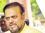 Samajwadi Party MLA Abu Azmi. Samajwadi Party MLA Abu Azmi.
