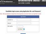 NATA Result 2023 for exam 3 declared at nata.in, direct link here 