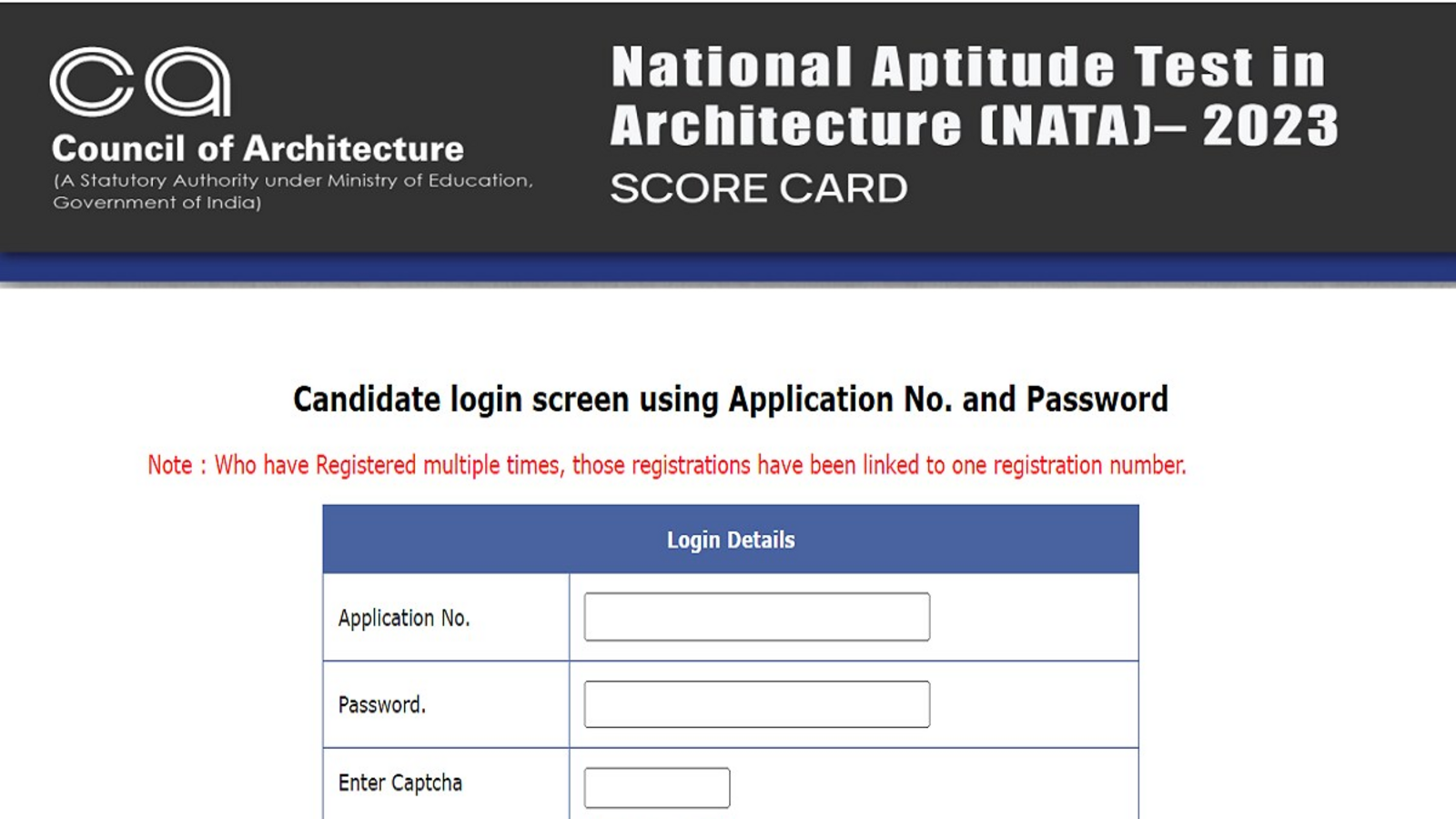 NATA Result 2023 for exam 3 declared at nata.in, direct link here - Vimarsana News