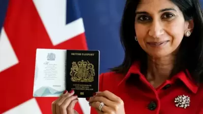 New UK passport is seen, New UK passport is seen,