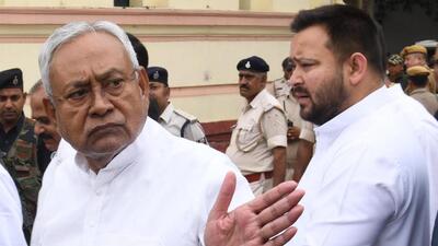 Bihar chief minister Nitish Kumar returned to Patna on Tuesday without attending the joint Press conference in Bengaluru (PTI File) Bihar chief minister Nitish Kumar returned to Patna on Tuesday without attending the joint Press conference in Bengaluru (PTI File)