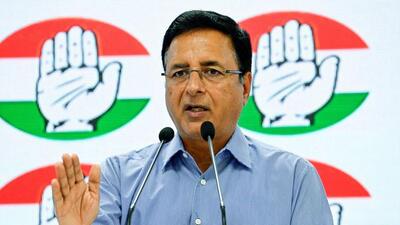 Congress leader and Rajya Sabha MP Randeep Singh Surjewala. (ANI PHOTO) Congress leader and Rajya Sabha MP Randeep Singh Surjewala. (ANI PHOTO)