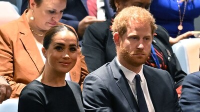 Prince Harry (R) and Meghan Markle (L), the Duke and Duchess of Sussex. (AFP) Prince Harry (R) and Meghan Markle (L), the Duke and Duchess of Sussex. (AFP)