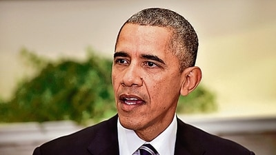 Former US president Barack Obama. Former US president Barack Obama.