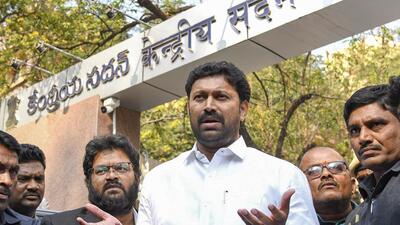 Hyderabad: The SC on Tuesday refused to pass any order against the Telangana high court’s verdict on May 31, granting anticipatory bail to YSR Congress party MP Y S Avinash Reddy (PTI) Hyderabad: The SC on Tuesday refused to pass any order against the Telangana high court’s verdict on May 31, granting anticipatory bail to YSR Congress party MP Y S Avinash Reddy (PTI)