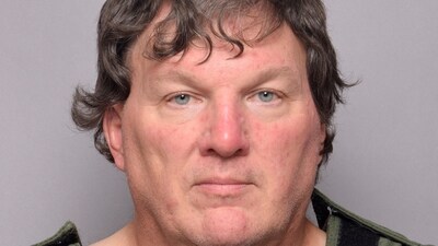 Rex A. Heuermann, an architect in his late 50s who lived a 20-minute drive from Gilgo Beach in Massapequa Park, appears in a jail booking photo provided by the Suffolk County Sheriff’s Office in Yaphank, New York, U.S. July 14, 2023.  Suffolk County Sheriff's Office/Handout via REUTERS  THIS IMAGE HAS BEEN SUPPLIED BY A THIRD PARTY. (via REUTERS)