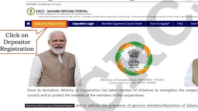 Step 1: Open the CRCS Sahara Refund Portal by searching for https://mocrefund.crcs.gov.in/ (CRCS) Step 1: Open the CRCS Sahara Refund Portal by searching for https://mocrefund.crcs.gov.in/ (CRCS)