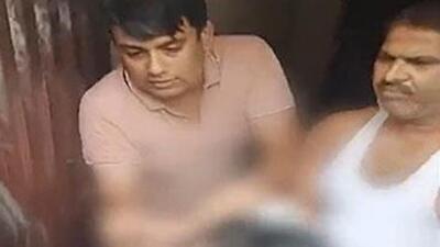 The accused airline staffer. (ANI Photo) The accused airline staffer. (ANI Photo)