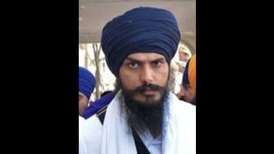 Waris Punjab De chief and National Security Act (NSA) detainee Amritpal Singh (File photo) Waris Punjab De chief and National Security Act (NSA) detainee Amritpal Singh (File photo)