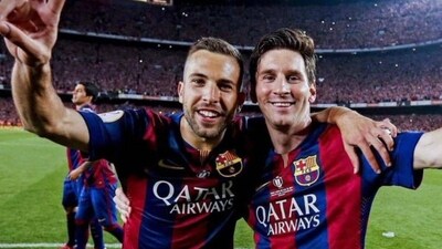 Jordi Alba will be part of a strong ex-Barcelona contingent with Lionel Messi and Sergio Busquets having already joined the club. Jordi Alba will be part of a strong ex-Barcelona contingent with Lionel Messi and Sergio Busquets having already joined the club.