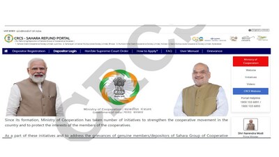 Users have to do all the process online on CRCS Sahara refund portal (CRCS) Users have to do all the process online on CRCS Sahara refund portal (CRCS)