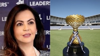 Nita Ambani spoke about MLC and cricket in USA. Nita Ambani spoke about MLC and cricket in USA.