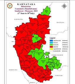 The KSNDMC analysed data from June 1 to July 18. The KSNDMC analysed data from June 1 to July 18.