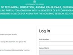 Assam CEE 2023 seat allotment list released at cee.dtecounselling.in