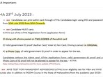 ATMA admit card 2023 releasing today at atmaaims.com