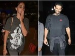 Ananya Panday and Aditya Roy Kapur arrive in Mumbai, choose minimal airport look. Ananya Panday and Aditya Roy Kapur arrive in Mumbai, choose minimal airport look.
