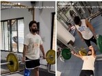Rishabh Pant posted a video of him performing weight training at the NCA Rishabh Pant posted a video of him performing weight training at the NCA