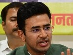 MP Tejasvi Surya (HT PHOTO)