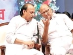 Nationalist Congress Party leaders Ajit Pawar (left) and Sharad Pawar Nationalist Congress Party leaders Ajit Pawar (left) and Sharad Pawar