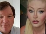 Nikkie Brass (R) was in her mid-20s when she went to meet Rex Heuermann (L), who "really weirded” her out (Suffolk County, @your_recovery_stylist/TikTok) Nikkie Brass (R) was in her mid-20s when she went to meet Rex Heuermann (L), who "really weirded” her out (Suffolk County, @your_recovery_stylist/TikTok)