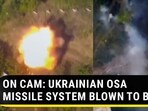 ON CAM: UKRAINIAN OSA MISSILE SYSTEM BLOWN TO BITS ON CAM: UKRAINIAN OSA MISSILE SYSTEM BLOWN TO BITS