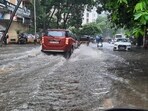 In a map released on Wednesday, the IMD painted the whole state a dark blue, indicating widespread rain on Sunday, till 8:30am on Monday. (Praful Gangurde /HT Photo) In a map released on Wednesday, the IMD painted the whole state a dark blue, indicating widespread rain on Sunday, till 8:30am on Monday. (Praful Gangurde /HT Photo)