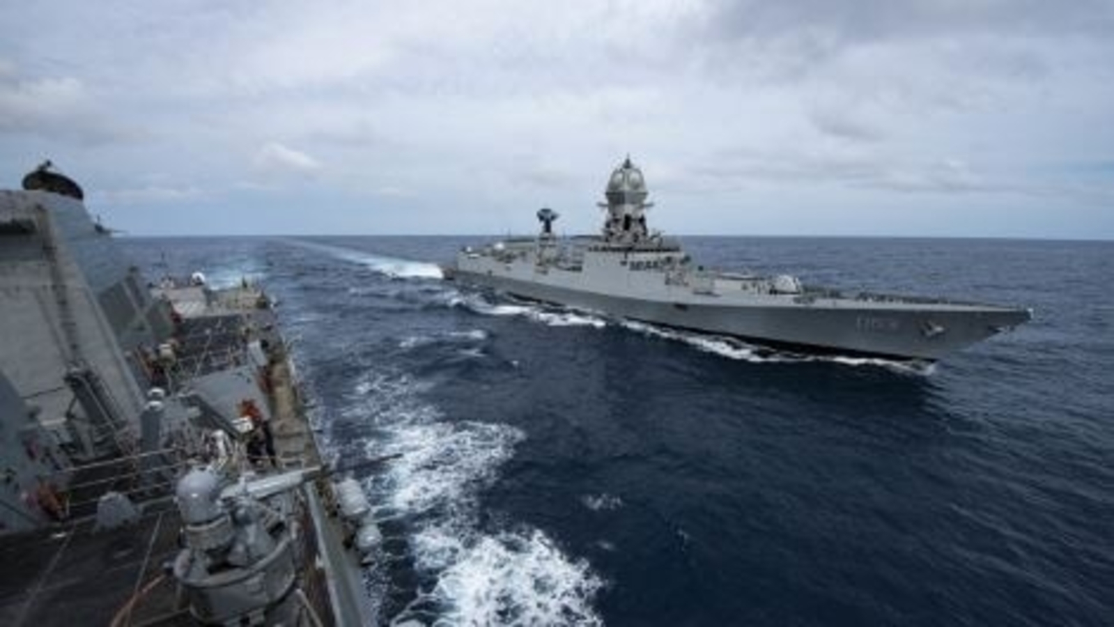 Warship Kolkata heads for Quad Malabar exercises, Navy focuses on PLA threat | Latest News India - Vimarsana News