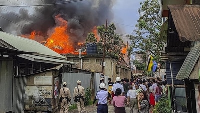 For some time, it has been clear that Manipur is dealing with a complete breakdown of law and order, ((PTI)) For some time, it has been clear that Manipur is dealing with a complete breakdown of law and order, ((PTI))