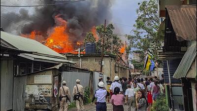 Ethnic violence has claimed over 150 lives in Manipur. (PTI) Ethnic violence has claimed over 150 lives in Manipur. (PTI)