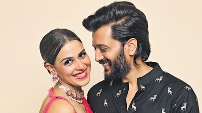 Riteish Deshmukh and Genelia Deshmukh (Photo by Amey Ghatge) Riteish Deshmukh and Genelia Deshmukh (Photo by Amey Ghatge)
