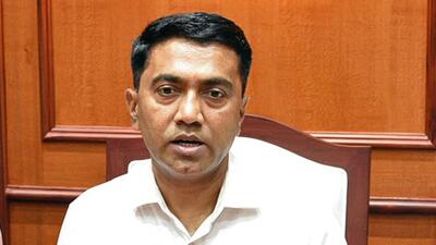 Goa chief minister Pramod Sawant. (ANI Photo) Goa chief minister Pramod Sawant. (ANI Photo)