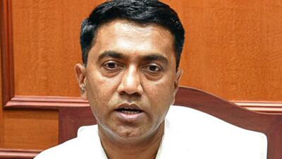 Goa chief minister Pramod Sawant. (ANI) Goa chief minister Pramod Sawant. (ANI)