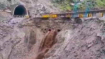 Heavy morning rains triggered multiple landslides on the Jammu-Srinagar highway in the Ramban district. (HT File) Heavy morning rains triggered multiple landslides on the Jammu-Srinagar highway in the Ramban district. (HT File)