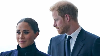 Meghan Markle, and her husband Prince Harry arrive to the observatory in One World Trade in New York (AP Photo/Seth Wenig, File) (AP) Meghan Markle, and her husband Prince Harry arrive to the observatory in One World Trade in New York (AP Photo/Seth Wenig, File) (AP)