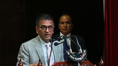 Chief Justice of India (CJI) Justice Dhananjaya Y Chandrachud. (PTI) Chief Justice of India (CJI) Justice Dhananjaya Y Chandrachud. (PTI)