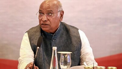 Congress President Mallikarjun Kharge (PTI)