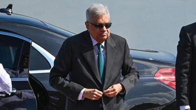 Sri Lanka's President Ranil Wickremesinghe arrived in New Delhi on Thursday to begin his two-day visit to India (AFP File) Sri Lanka's President Ranil Wickremesinghe arrived in New Delhi on Thursday to begin his two-day visit to India (AFP File)