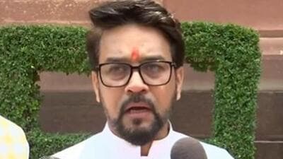 Union information and broadcasting minister Anurag Thakur cited crimes against women in Rajasthan (ANI) Union information and broadcasting minister Anurag Thakur cited crimes against women in Rajasthan (ANI)