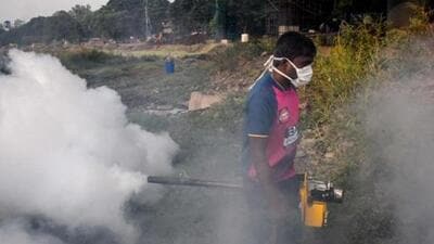 While the PMC recorded July’s first death due to dengue on Wednesday, the death had occurred in May but the reporting was delayed, according to PMC officials. (REPRESENTATIVE PHOTO)